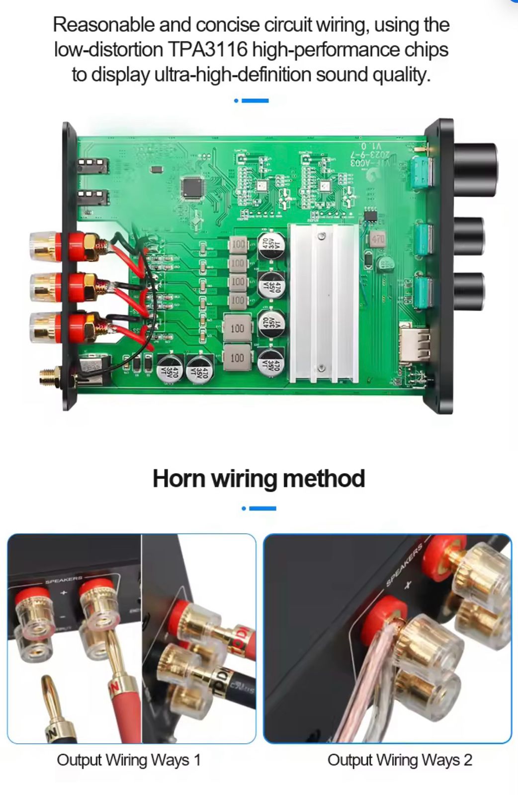 Gigabass 2.1A Stereo Amplifier - Image 6