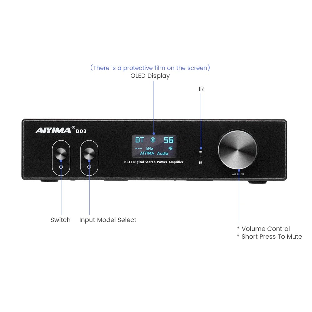 Aiyima D03 Digital Amplifier - Image 5