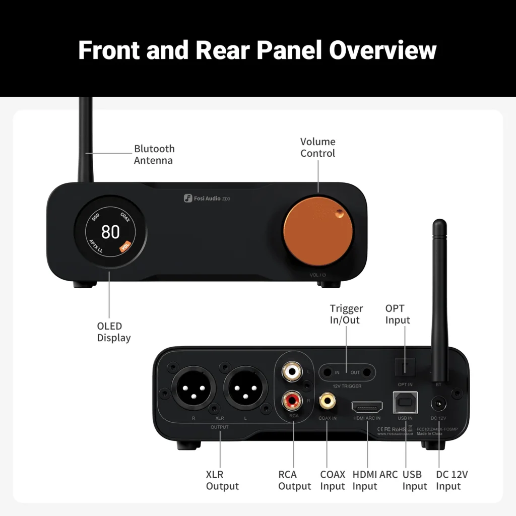 Fosi Audio ZD3 - Image 2